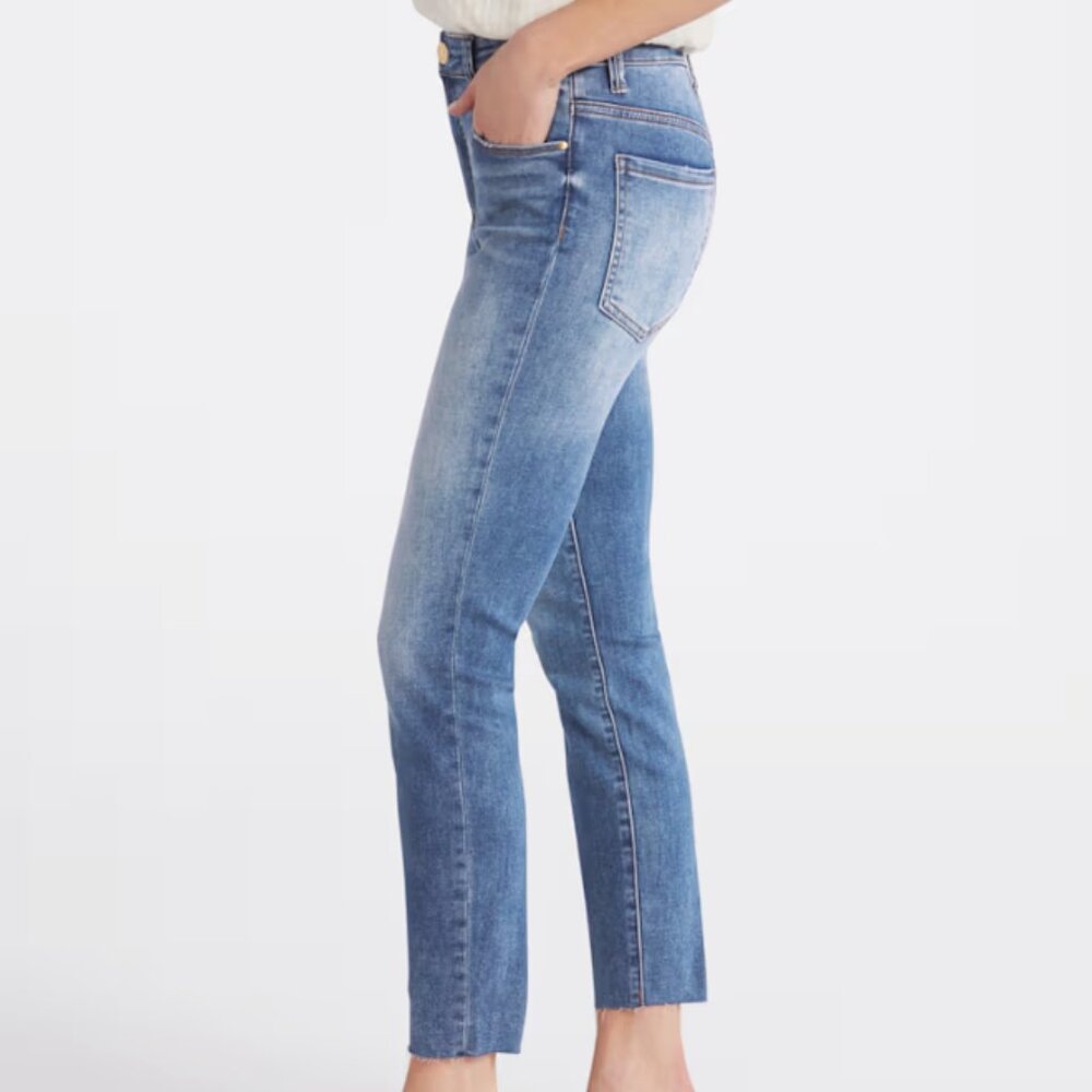 KUT FROM THE KLOTH Charlize Fab Ab High Rise Cigarette Leg Jean Size 0